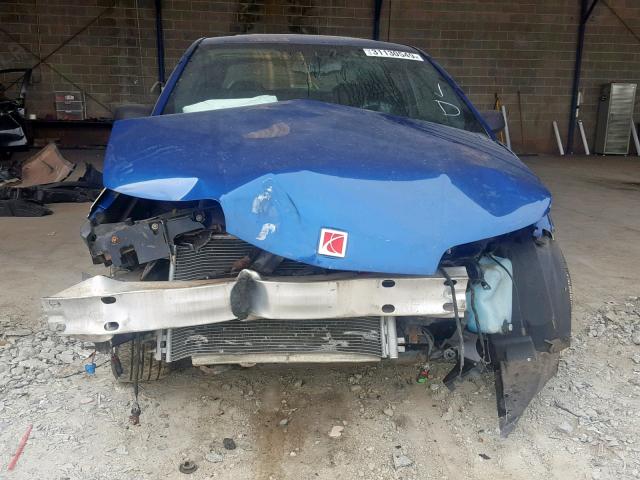 1G8AY11P36Z120288 - 2006 SATURN ION REDLIN BLUE photo 9