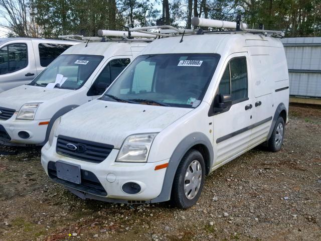 NM0LS7BNXDT139983 - 2013 FORD TRANSIT CO WHITE photo 2