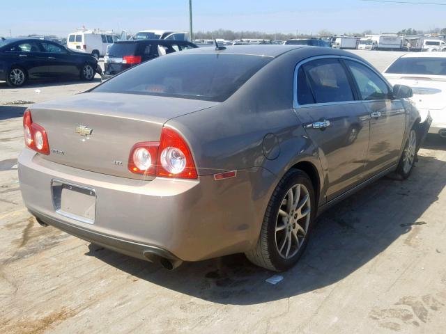 1G1ZK57718F201960 - 2008 CHEVROLET MALIBU LTZ TAN photo 4