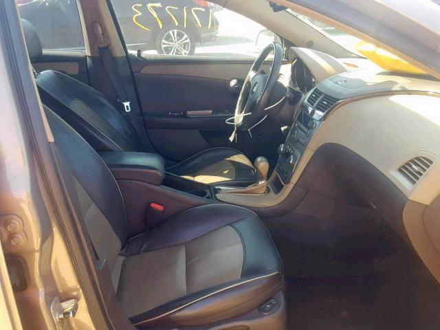 1G1ZK57718F201960 - 2008 CHEVROLET MALIBU LTZ TAN photo 5