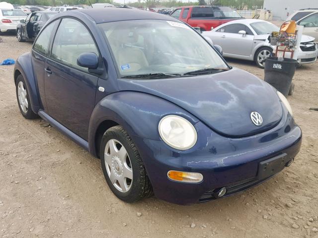 3VWCA21C2XM435816 - 1999 VOLKSWAGEN NEW BEETLE ლურჯი ფოტო 1