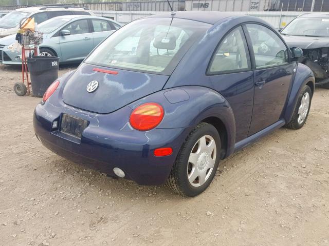 3VWCA21C2XM435816 - 1999 VOLKSWAGEN NEW BEETLE ლურჯი ფოტო 3
