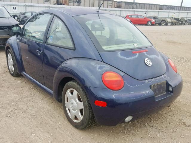 3VWCA21C2XM435816 - 1999 VOLKSWAGEN NEW BEETLE ლურჯი ფოტო 4