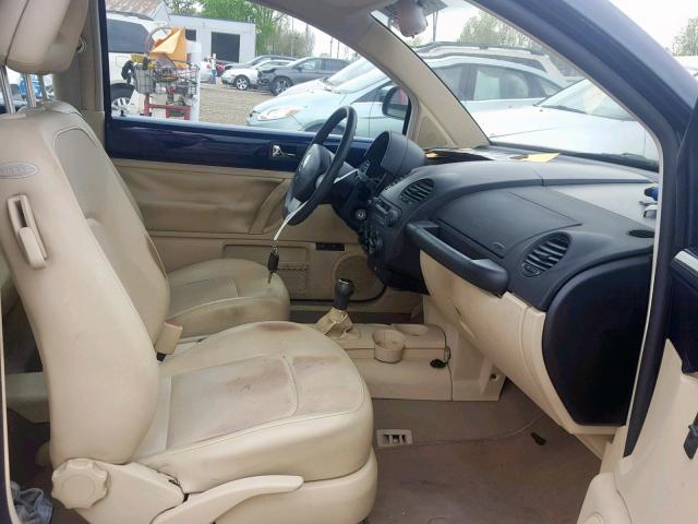 3VWCA21C2XM435816 - 1999 VOLKSWAGEN NEW BEETLE ლურჯი ფოტო 5