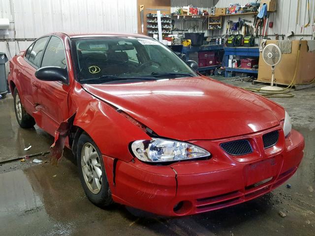 1G2NF52E24M572250 - 2004 PONTIAC GRAND AM S RED photo 1