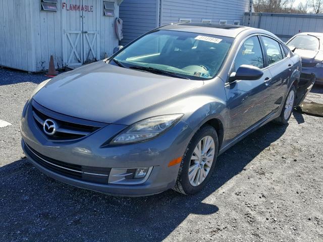 1YVHP82A395M08828 - 2009 MAZDA 6 I GRAY photo 2