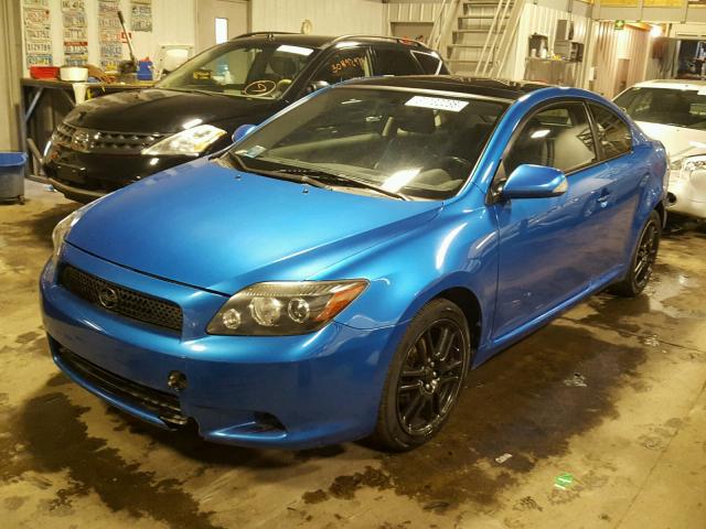 JTKDE3B78A0314892 - 2010 TOYOTA SCION TC ლურჯი ფოტო 2