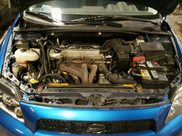 JTKDE3B78A0314892 - 2010 TOYOTA SCION TC ლურჯი ფოტო 7