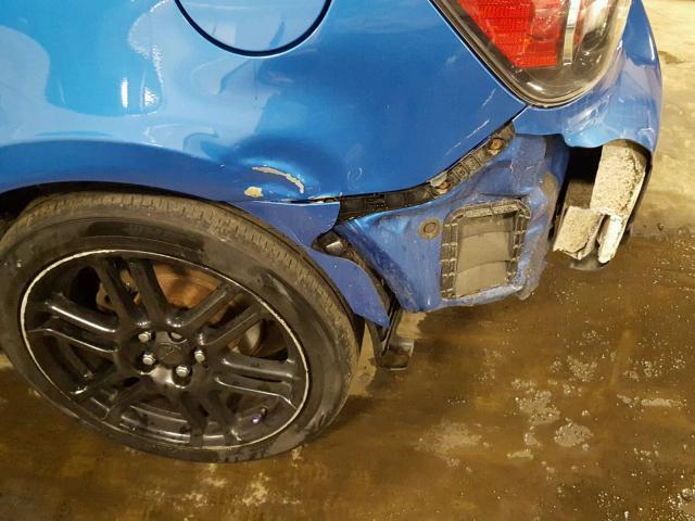 JTKDE3B78A0314892 - 2010 TOYOTA SCION TC ლურჯი ფოტო 9