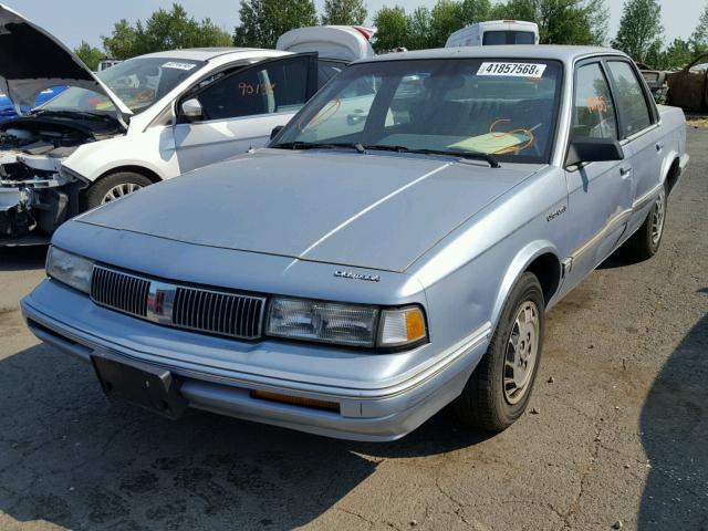 1G3AG55M0R6307638 - 1994 OLDSMOBILE CUTLASS CI BLUE photo 2