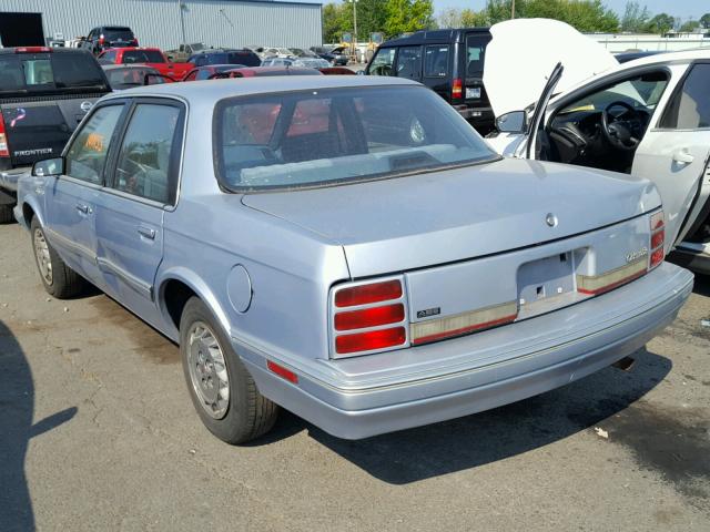1G3AG55M0R6307638 - 1994 OLDSMOBILE CUTLASS CI BLUE photo 3