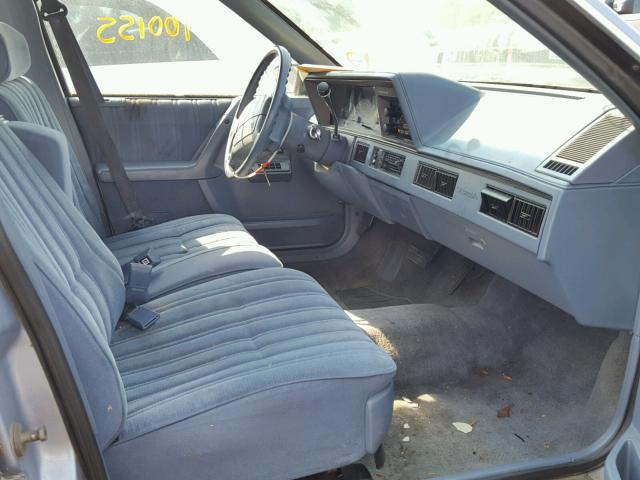 1G3AG55M0R6307638 - 1994 OLDSMOBILE CUTLASS CI BLUE photo 5