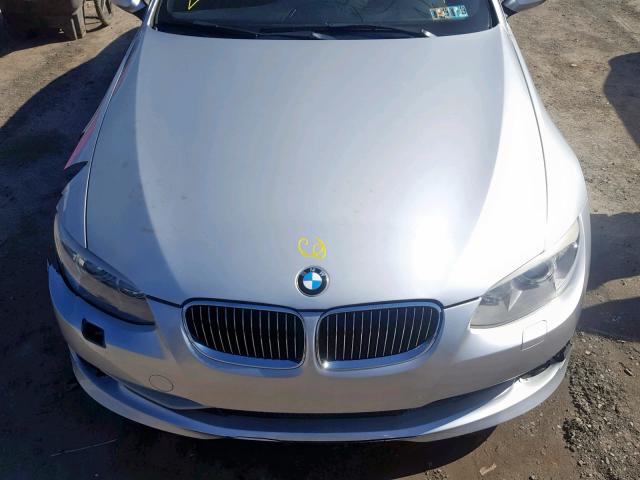 WBADW7C58BE544099 - 2011 BMW 328 I SULE SILVER photo 7