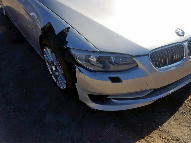 WBADW7C58BE544099 - 2011 BMW 328 I SULE SILVER photo 9