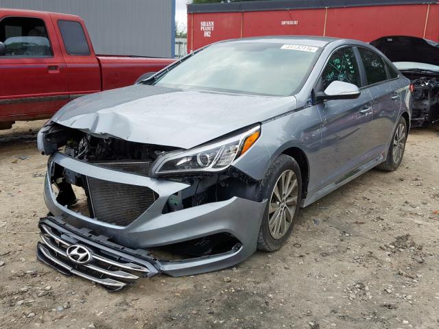 5NPE34AF9FH103470 - 2015 HYUNDAI SONATA SPORT  photo 2