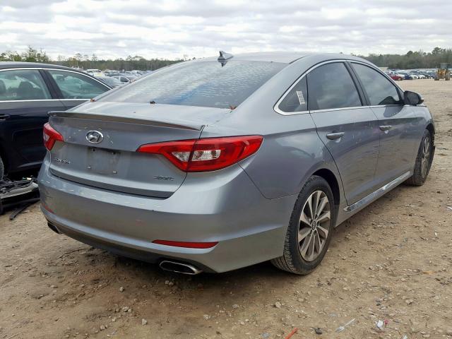 5NPE34AF9FH103470 - 2015 HYUNDAI SONATA SPORT  photo 4