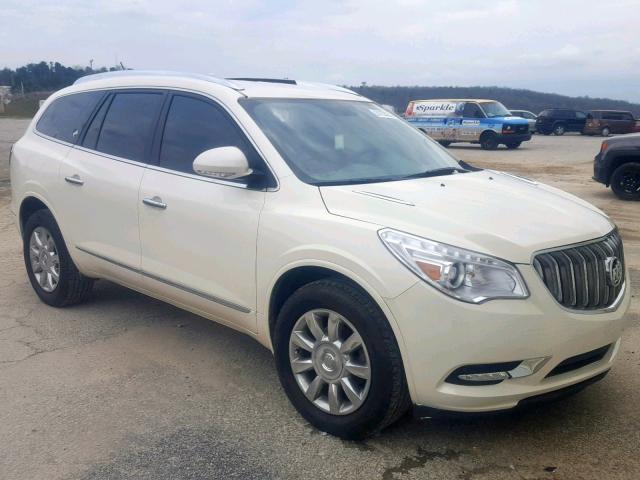 5GAKRBKD2FJ121885 - 2015 BUICK ENCLAVE CREAM photo 1