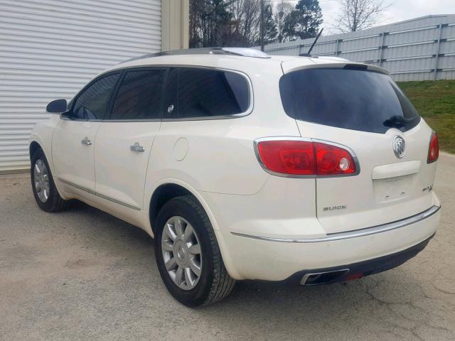 5GAKRBKD2FJ121885 - 2015 BUICK ENCLAVE CREAM photo 3