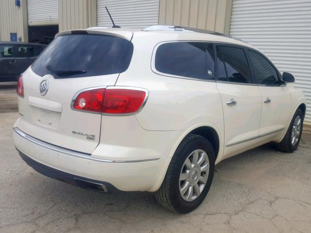 5GAKRBKD2FJ121885 - 2015 BUICK ENCLAVE CREAM photo 4