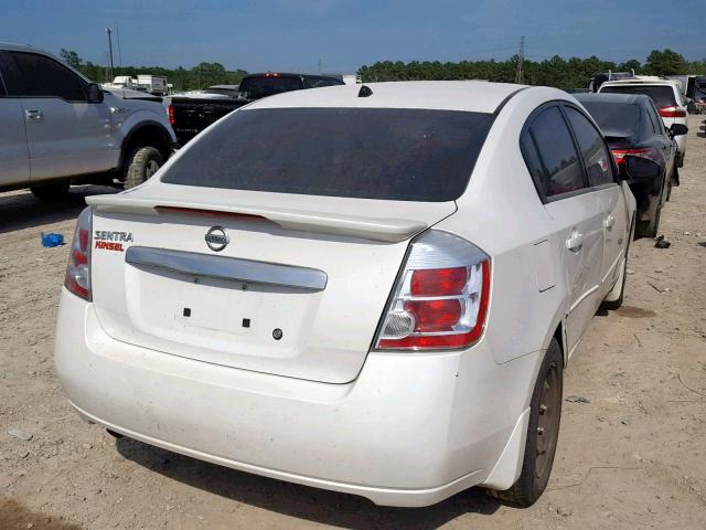 3N1AB6AP7BL629180 - 2011 NISSAN SENTRA 2.0 WHITE photo 4