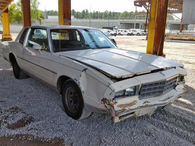 1G1AZ37H5ER233309 - 1984 CHEVROLET MONTE CARL BEIGE photo 1