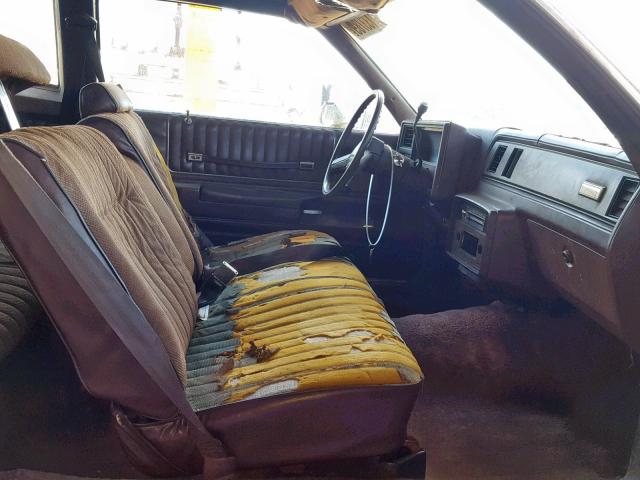 1G1AZ37H5ER233309 - 1984 CHEVROLET MONTE CARL BEIGE photo 5