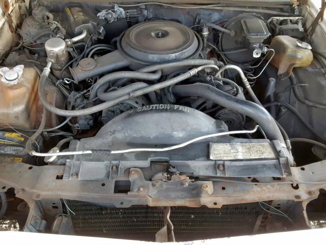 1G1AZ37H5ER233309 - 1984 CHEVROLET MONTE CARL BEIGE photo 7