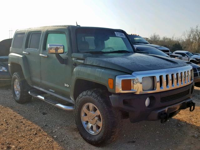 5GTDN136968145307 - 2006 HUMMER H3 GREEN photo 1