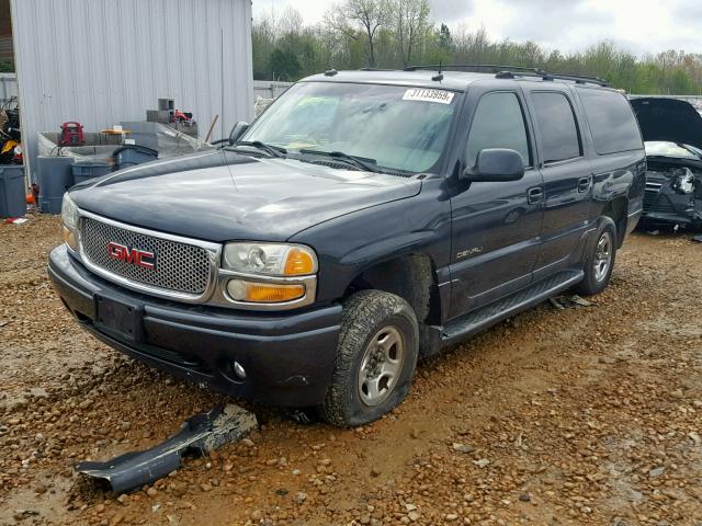 1GKFK66U23J263143 - 2003 GMC YUKON XL D BLACK photo 2