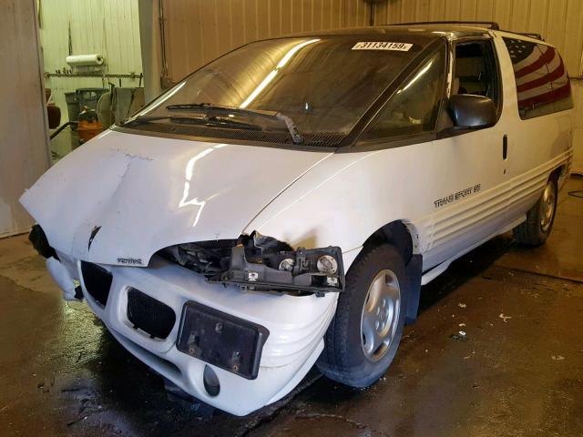 1GMDU06L6ST224586 - 1995 PONTIAC TRANS SPOR WHITE photo 2