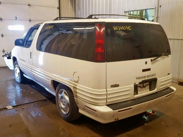 1GMDU06L6ST224586 - 1995 PONTIAC TRANS SPOR WHITE photo 3