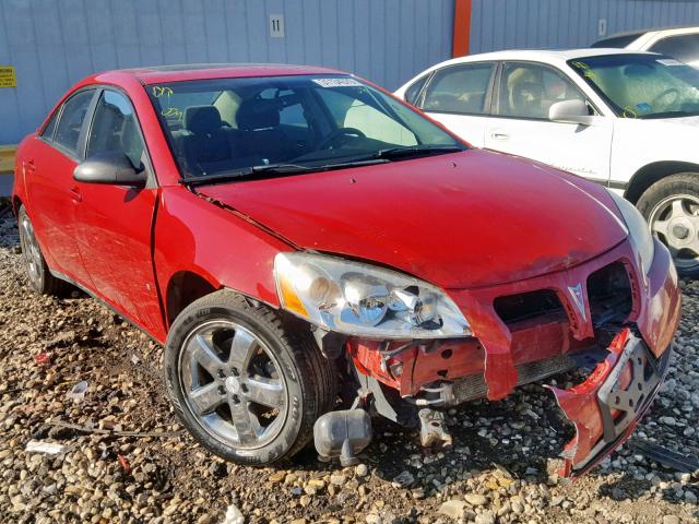 1G2ZH558864261877 - 2006 PONTIAC G6 GT RED photo 1