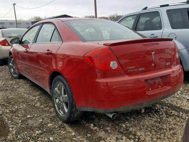 1G2ZH558864261877 - 2006 PONTIAC G6 GT RED photo 3