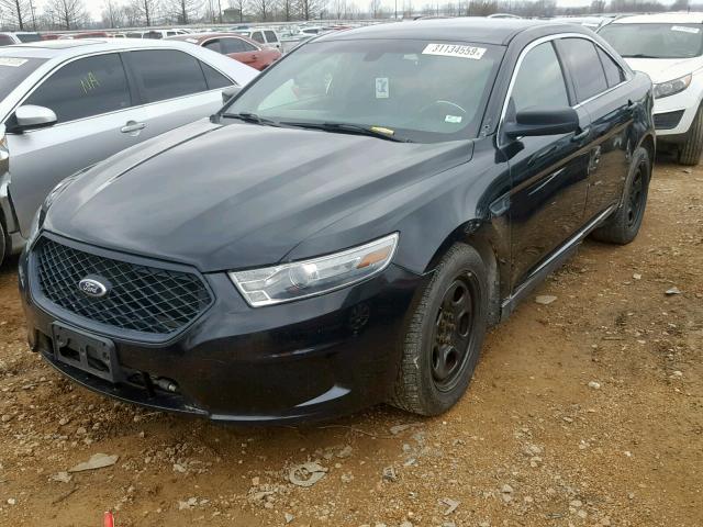 1FAHP2M82DG143044 - 2013 FORD TAURUS POL BLACK photo 2