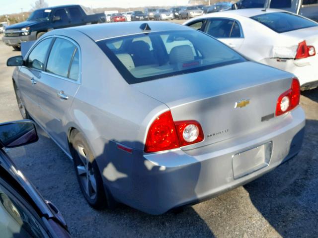 1G1ZC5E02CF174358 - 2012 CHEVROLET MALIBU 1LT 银色 照片 3
