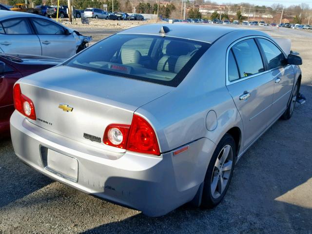 1G1ZC5E02CF174358 - 2012 CHEVROLET MALIBU 1LT 银色 照片 4