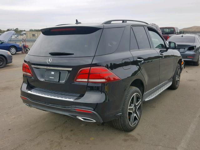 4JGDA5HB1HA917810 - 2017 MERCEDES-BENZ GLE 350 4M BLACK photo 4