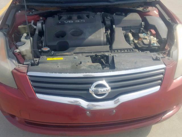 1N4BL21E48N405711 - 2008 NISSAN ALTIMA 3.5 BURGUNDY photo 7