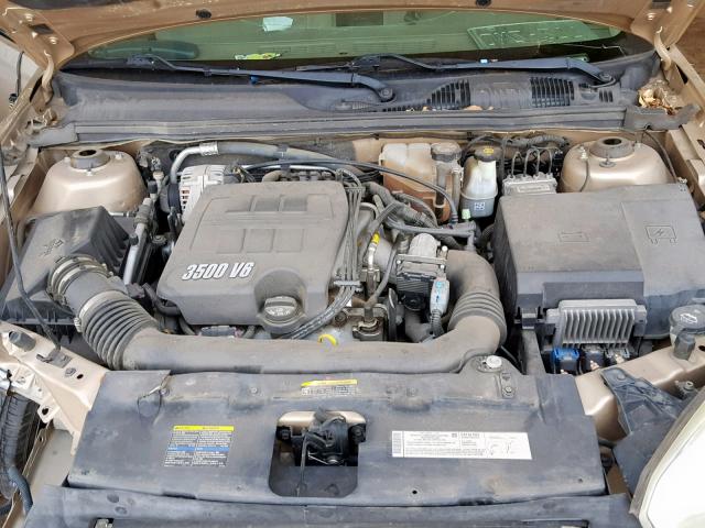 1G1ZT54815F234138 - 2005 CHEVROLET MALIBU LS GOLD photo 7