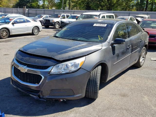 1G11C5SL8EF183287 - 2014 CHEVROLET MALIBU 1LT GRAY photo 2