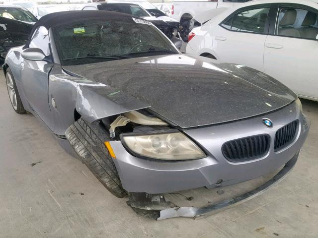 4USBU53506LX00099 - 2006 BMW Z4 3.0SI GRAY photo 1