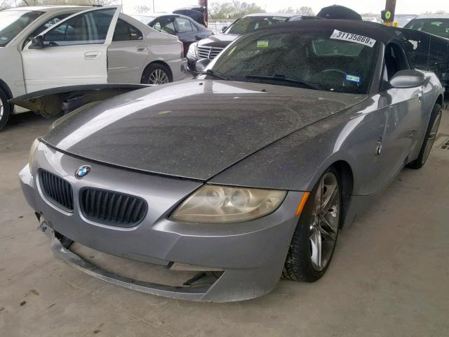 4USBU53506LX00099 - 2006 BMW Z4 3.0SI GRAY photo 2