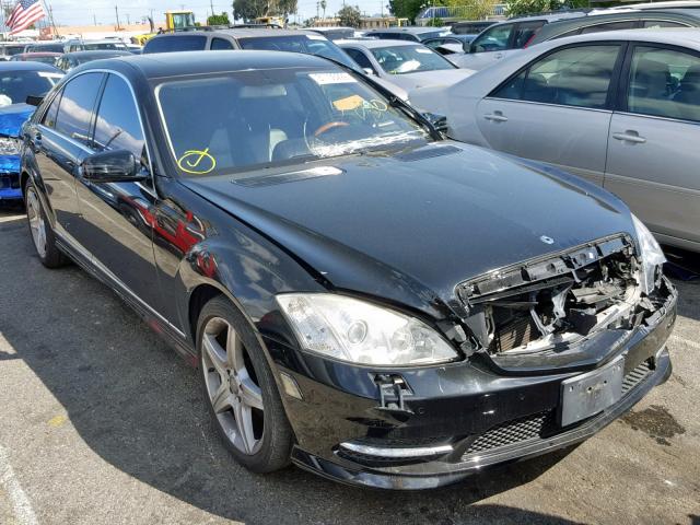 WDDNG71X58A158920 - 2008 MERCEDES-BENZ S 550 BLACK photo 1