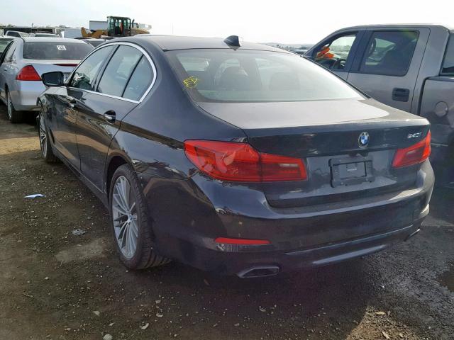 WBAJE5C38HG917003 - 2017 BMW 540 I BLACK photo 3