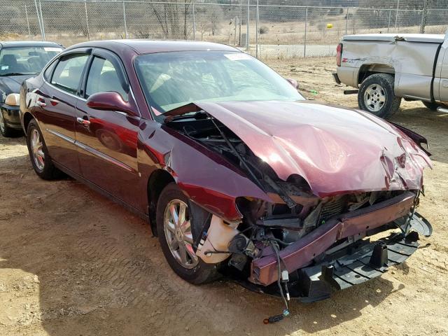 2G4WC582371201289 - 2007 BUICK LACROSSE C MAROON photo 1