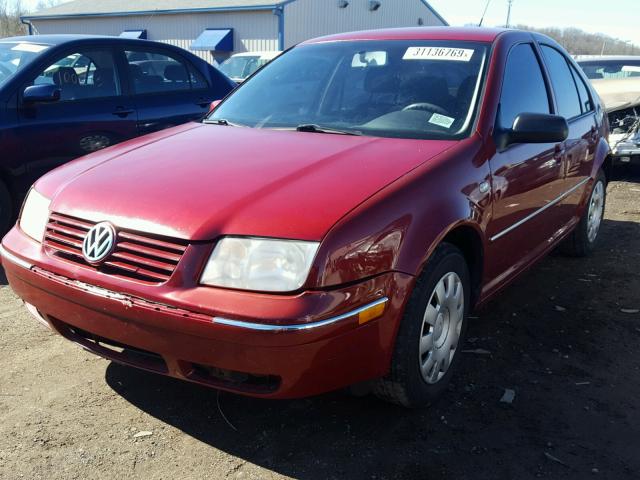 3VWRK69M34M024285 - 2004 VOLKSWAGEN JETTA GL BURGUNDY photo 2