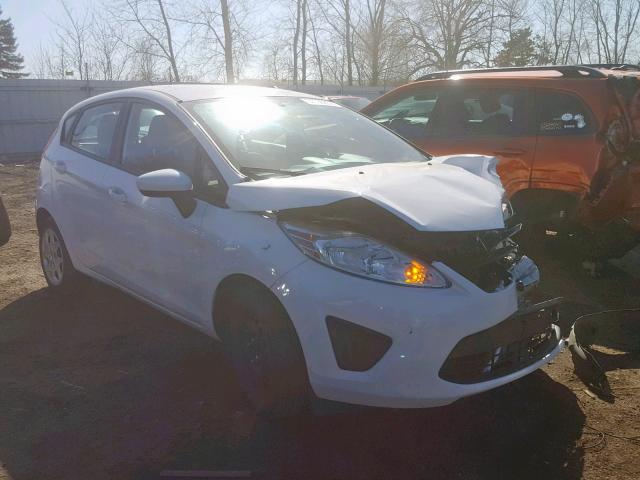 3FADP4TJ5DM201278 - 2013 FORD FIESTA S WHITE photo 1