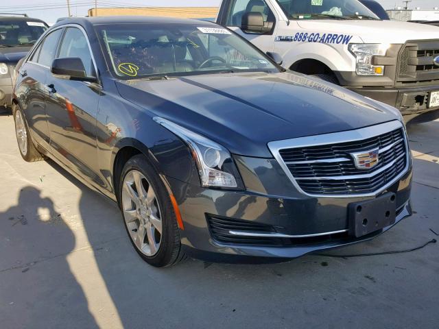 1G6AB5RA0F0122036 - 2015 CADILLAC ATS LUXURY GRAY photo 1