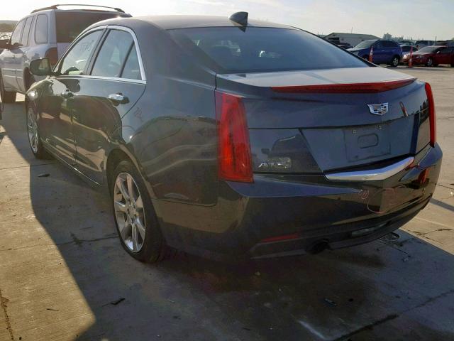 1G6AB5RA0F0122036 - 2015 CADILLAC ATS LUXURY GRAY photo 3