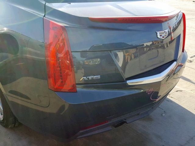 1G6AB5RA0F0122036 - 2015 CADILLAC ATS LUXURY GRAY photo 9